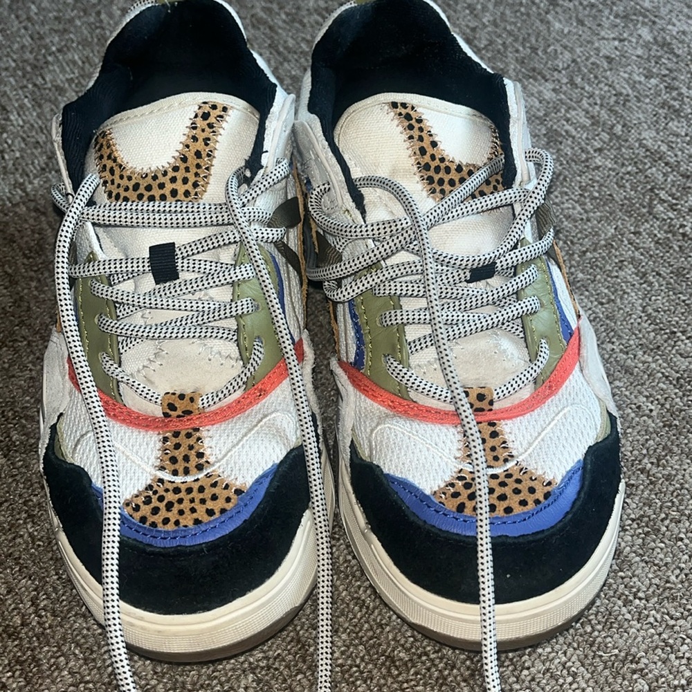 Vans 721356 UltraCush Waffle cup patch work sneakers men’s 5.5 women’s 7